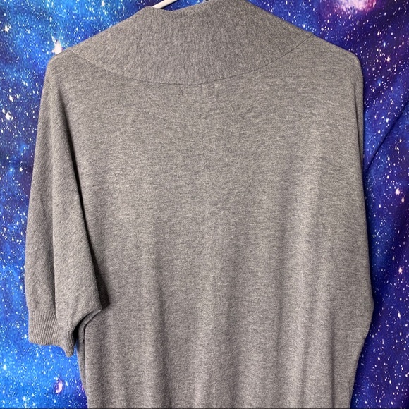 Kirra- Gray Oversized Button Up Cardigan X-Small - Picture 5 of 8